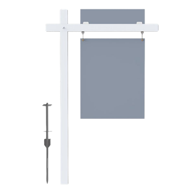 Metal Colonial, White