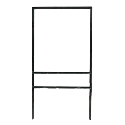 Black Metal Frame, 24x30, Bottom Rider